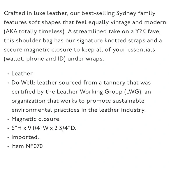 Madewell The Sydney Shoulder Black Leather Hobo Bag - Picture 6 of 7